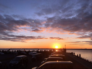 うを富　2022年初日の出