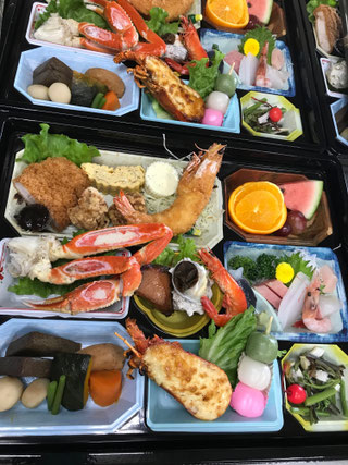 うを富　2020年仕出し弁当（法事）